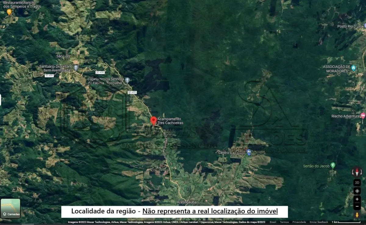 LOTE 019 - ÀREA RURAL EM SANTA CATARINA