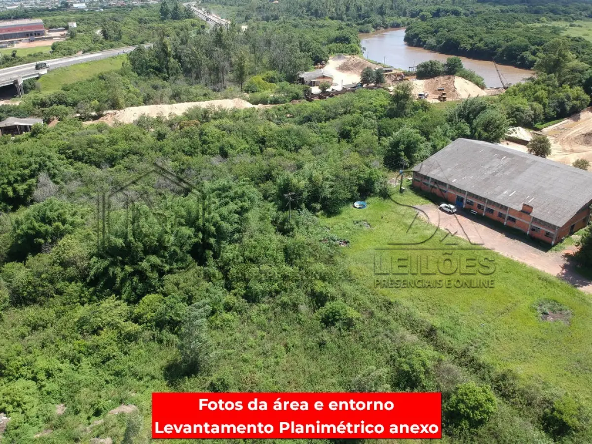 LOTE 035 - Uma fração de terras em Esteio/RS